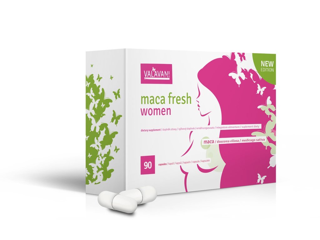 MACA FRESH WOMEN 90 KAPSLÍ VALAVANI